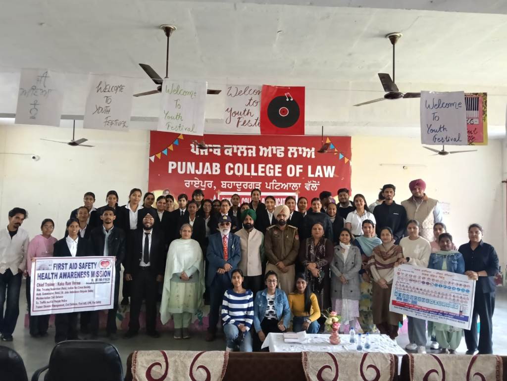 Making youth aware of health safety happiness and helping the victims is the greatest benefit  Dr Bhupinder Kaur